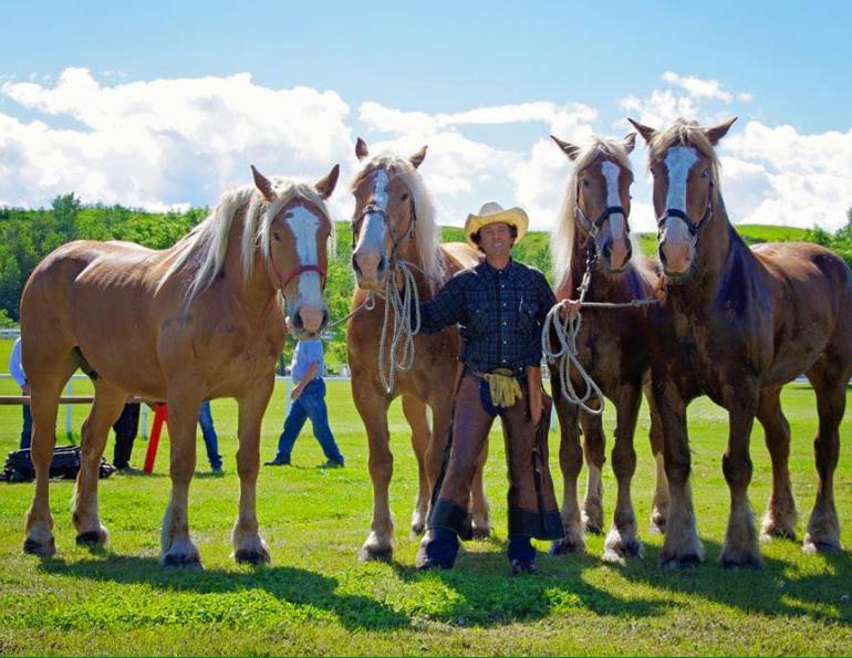 Pierre Cloutier, horse ride across canada, Traversée du Canada chevalz
