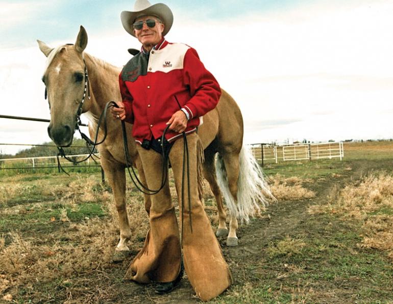 bill collins horseman, ccha hall of fame bill collins, douglas lake ranch invitation bill collins, leecoll stables, calgary stampede bill collins