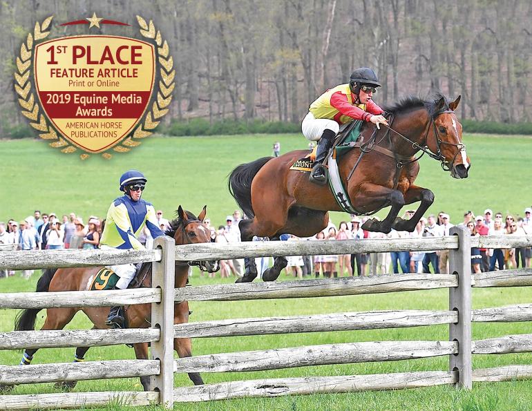 Steeplechaser senior Senator, Hunt Cup, Vicki Crawford, Penn Vet New Bolton Center, tomography system, equine science breakthrough