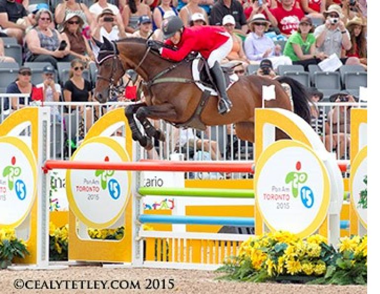 Jessica Phoenix, Canadian Eventing Teamm, Starting Gate Communications, TORONTO 2015 Pan American Games, Caledon Pan Am Equestrian Park, Jessica Phoenix, Colleen Loach, Waylon Roberts, Kathryn Robinson